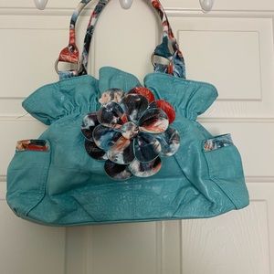 Floral tote bag